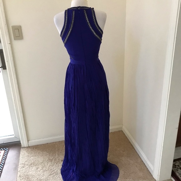 NWT! REBECCA TAYLOR Size 2 Violet MXi Silk dress - Picture 3 of 13